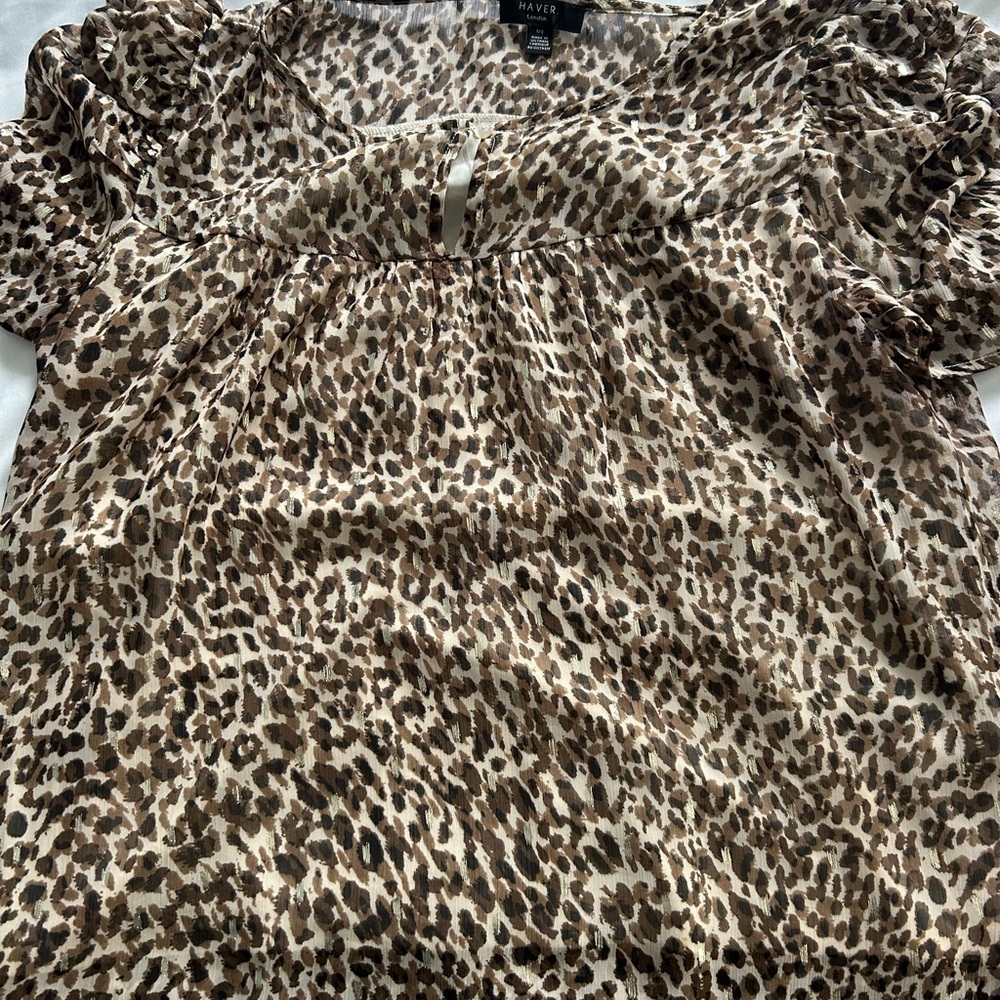 Have Leopard Print Women's Blouse